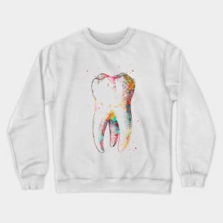 Human tooth Crewneck Sweatshirt